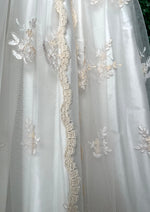 Sara's Exclusive Silk and Lace Baptism Gown