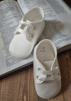 Made in Italy Boys Satin Christening Shoes 2856