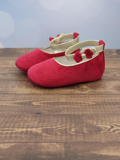 Mayoral Girls’ Red Pre Walker Shoes