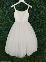 Michelina Bimbi Bolero Communion Dress with Shimmer Detail J4201