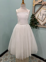 Michelina Bimbi Bolero Communion Dress with Shimmer Detail J4201