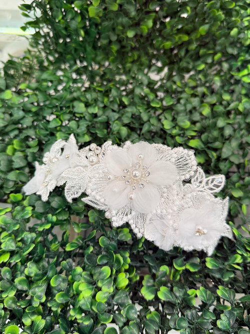Accessories by Elena Flower and  Lace Headband HB3909