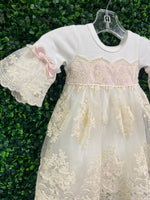 Bebe Gabrielle Girls’ Lace Changing Outfit 3857-4