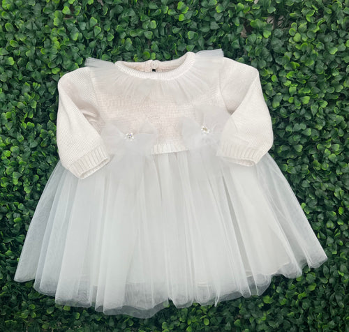 Bimbalo Girls' Infant Long Sleeve Dress Set