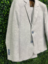 Leo & Zachary Boys Blue Two Piece Suit Set