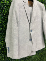 Leo & Zachary Boys Blue Two Piece Suit Set