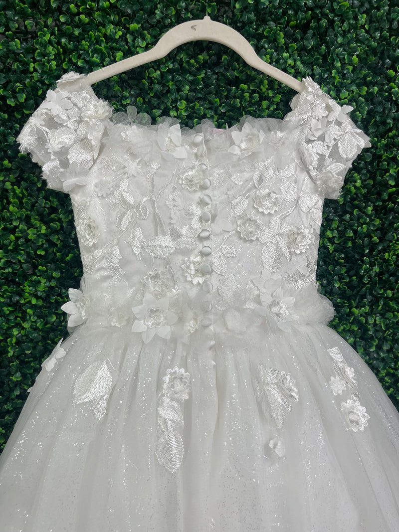 macis design first communion dresses MD1984 Macis Design Communion or Flower girl dress 12 / ivory / Full Length