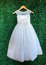Michelina Bimbi Made in Italy Communion Dress with Shimmer Detail J3800