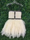 Oh La La Couture Girls’ Tweed Lady Jacket and Tutu Dress Set