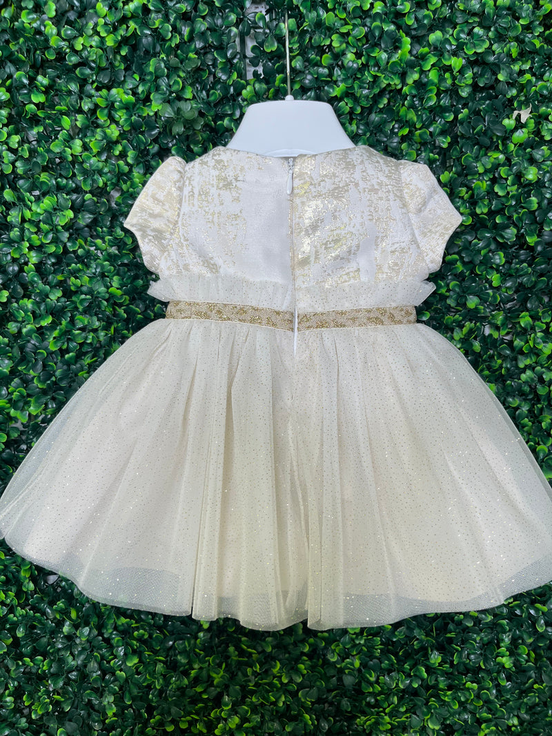 Made in Italy! Michelina Bimbi Girls' Couture Gold Shimmer Dress and B Sara's Children's Boutique Made in Italy! Michelina Bimbi Girls' Couture Gold Shimmer Dress and B Sara's Children's Boutique