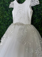 Piccolo Bacio Exclusive Lace and Silk Couture Gown Victoria