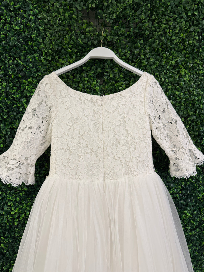 Teter Warm 3/4 Sleeve Lace Gown GS06