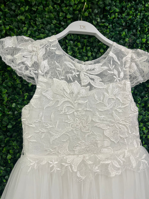 Teter Warm Floral Lace Bodie Gown MK02