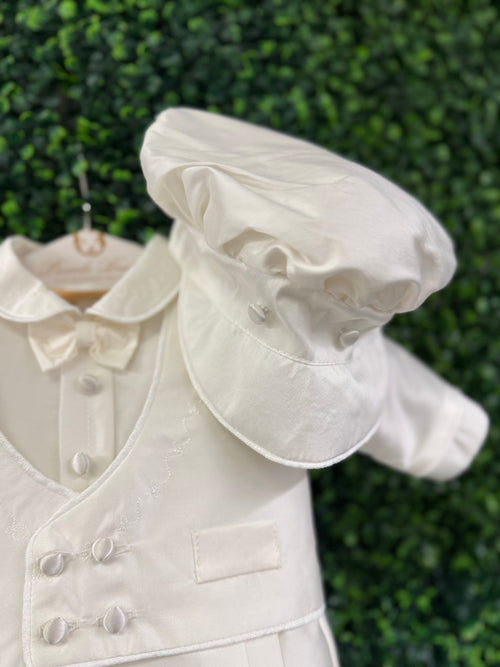 Piccolo Bacio Boys’ Baptism Outfit Willie