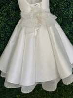 Michelina Bimbi Mikado Shimmer Communion Gown J4203