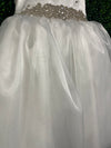 Piccolo Bacio Custom Made Couture Lace Applique Communion Dress Hannah