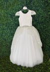 Piccolo Bacio Exclusive Lace and Silk Couture Gown Victoria