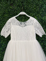 Teter Warm Elbow Sleeve Lace Gown SK25