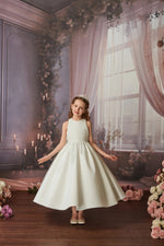 Princess Daliana White Halter Lace Gown Z25004