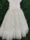 Princess Daliana Girls’ Floral Beaded Gown - Z24199