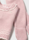 Mayoral Infant Girls’  Pink Cotton Knit Three Piece Outfit 2556
