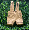 Bimbalo Boys’ Navy and Taupe Suspender Set 7673