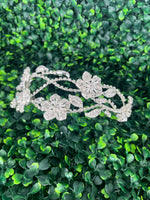 Floral and Vine Silver Rhinstone Headpiece A9120