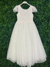 Teter Warm Floral Beaded Bodice Gown SK11