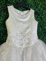 Christie Helen Girls’ Halter Beaded Tulle Gown- Sample Sale