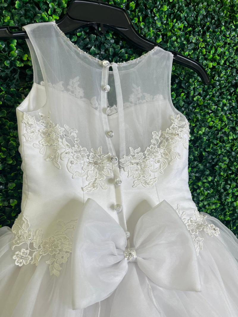 Nan & Jan Floral Communion Gown 32025 - Sample Sale