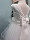 Michelina Bimbi Tiered Shimmer Gown J4213