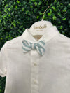 Michelina Bimbi 5 Piece Linen Shorts and Vest Outfit with Cap 7672