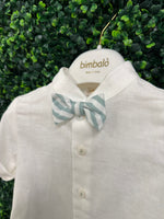 Michelina Bimbi 5 Piece Linen Shorts and Vest Outfit with Cap 7672