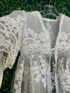 Piccolo Baccio Lace Christening Heirloom Coat