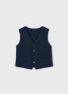 Mayoral Boys’ Navy 3 Piece Vest Set 4129