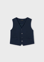 Mayoral Boys’ Navy 3 Piece Vest Set 4129