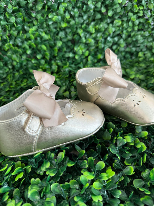 Mayoral Girls’ Infant Bow Eyelet Mary Janes - 9631