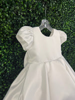 Nan & Jan Satin Circle Skirt Dress - 3081