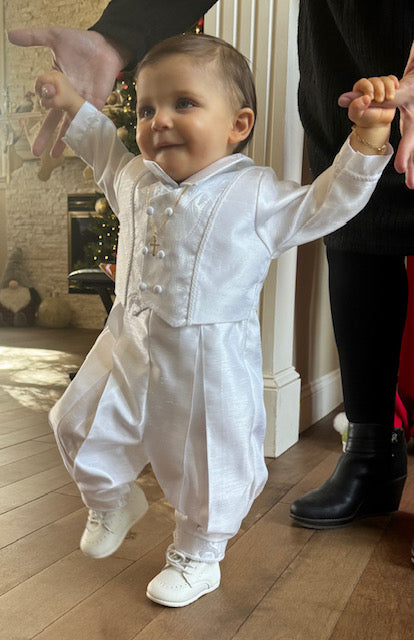 Piccolo Bacio Boys' Matt Baptism Outfit