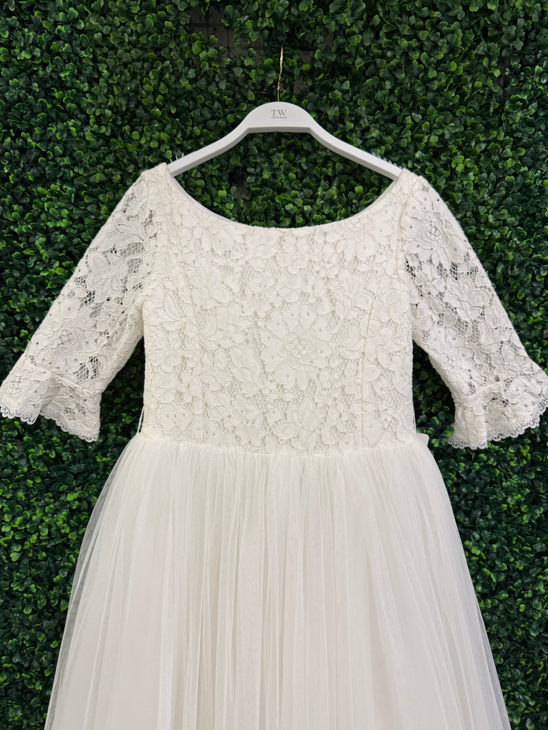 Teter Warm 3/4 Sleeve Lace Gown GS06