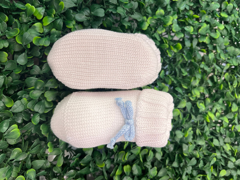 Made in Italy! Bimbalo Linen and Knit Boys Romper Set