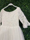 Teter Warm 3/4 Sleeve Lace Gown GS06