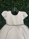 Nan & Jan Satin Circle Skirt Dress - 3081