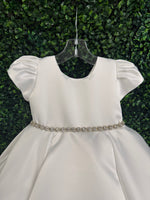 Nan & Jan Satin Circle Skirt Dress - 3081