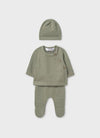 Mayoral Baby Sage Knit Three Piece Outfit 9981