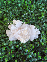 Best Seller! Organza Pearl and Rhinestone Floral Clip