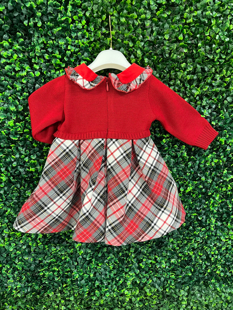 Bimbalo Girls' Italian Holiday Plaid Dress