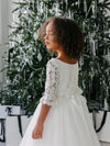 Teter Warm 3/4 Sleeve Lace Gown GS06