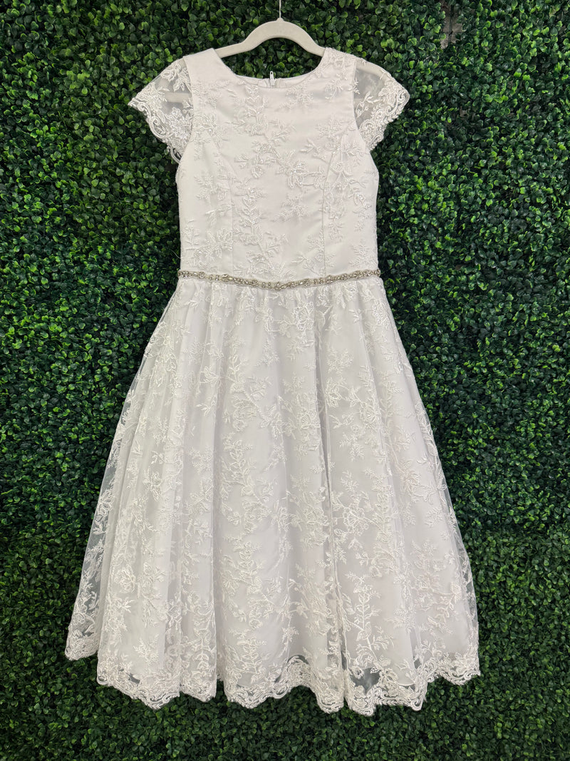 Nan & Jan Communion Gown 32063 - Sample Sale
