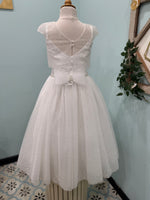 Michelina Bimbi Bolero Communion Dress with Shimmer Detail J4201